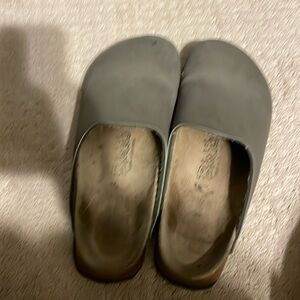 Birkenstock Provence Birkis Clog Leather Taupe 7 / 38